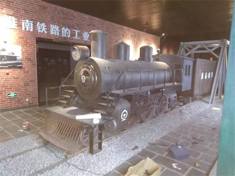 长顺县蒸汽火车模型